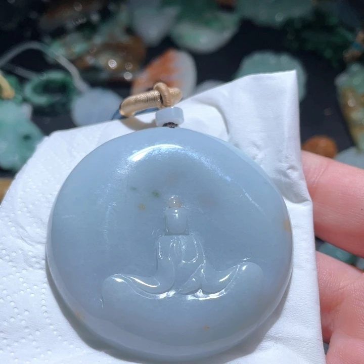 【闪购商品】翡翠颈饰未镶嵌天然翡翠