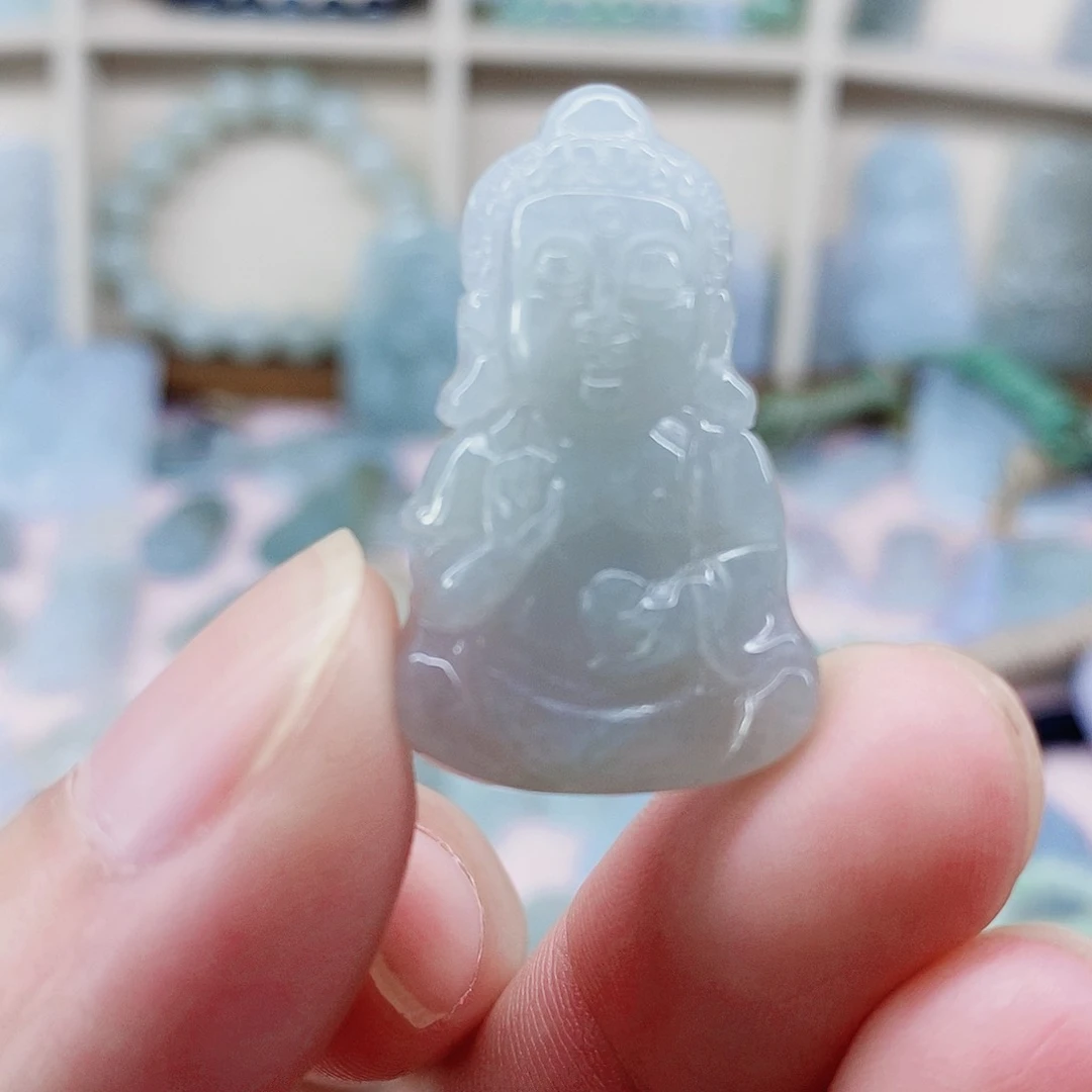 吊坠(不含链)未镶嵌翡翠天然