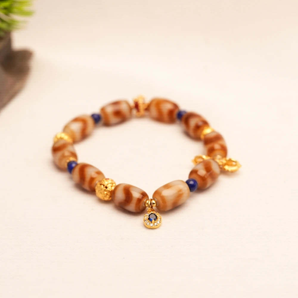 【舍我其谁一定赢】牙牙天珠玛瑙阵手链 S342 多样性发一