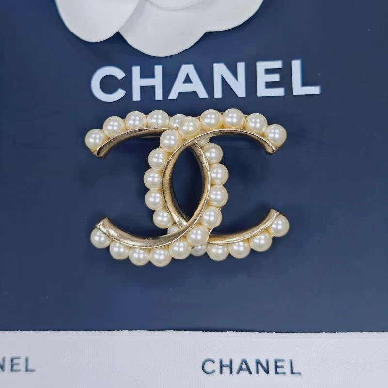 未使用 Chanel/香奈儿 现在螺旋珠珠精致时尚