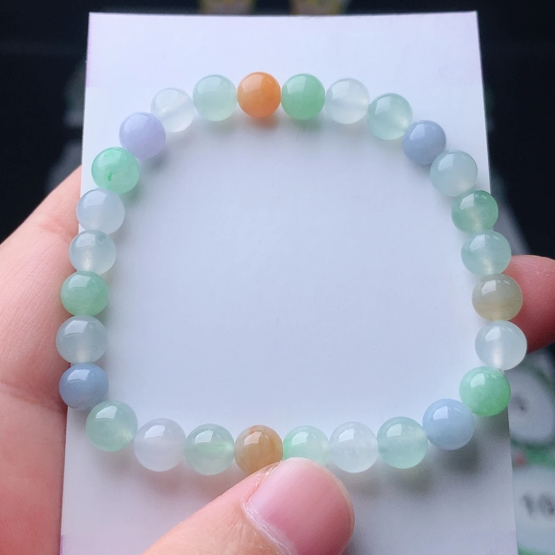 翡翠未镶嵌手链翡翠