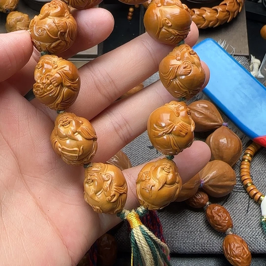 橄榄核手串/手链财神