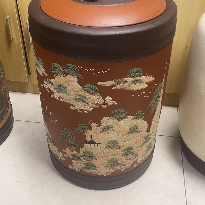 紫砂茶叶罐张*生紫砂茶叶罐