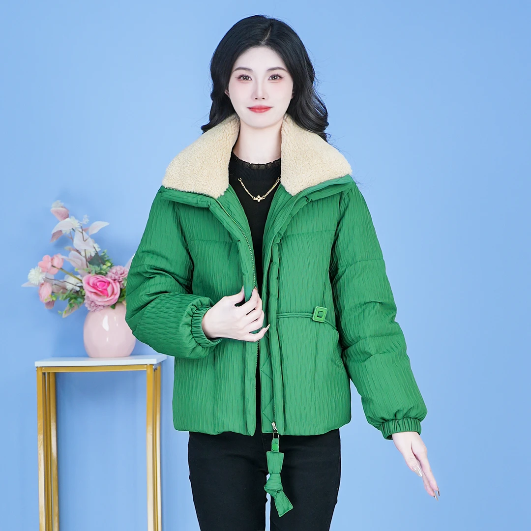 【SJYF3960】2024年秋冬新款时尚洋气宽松保暖加厚休闲显瘦羽绒服