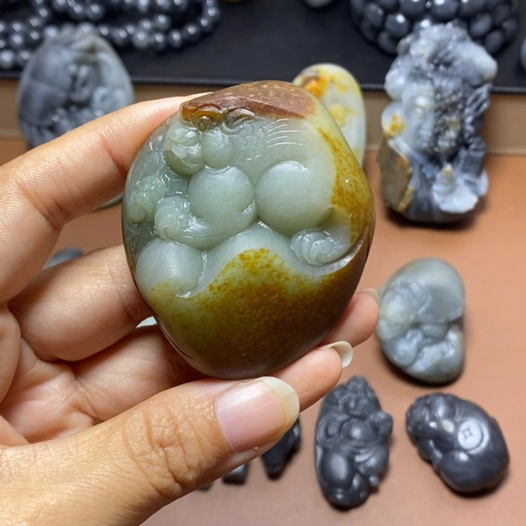 颈饰未镶嵌和田玉那*延