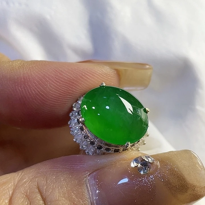 繁***8定制翡翠未镶嵌9655555886988