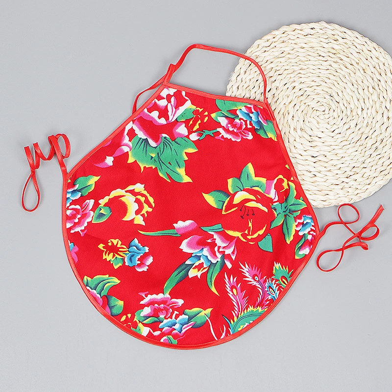 东北大花布薄款春夏女士内衣肚兜男情趣诱惑睡衣护胃护肚子防着凉