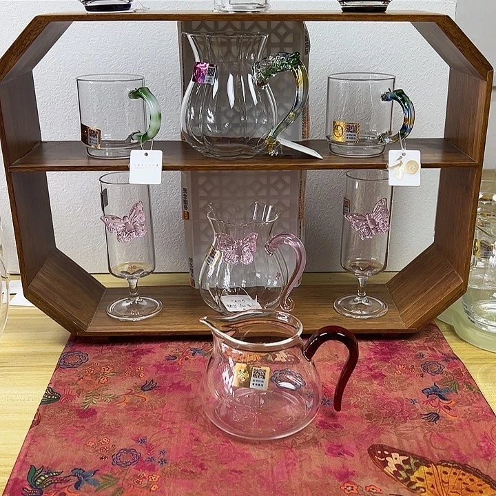 琉璃手工艺品晶悦茶海琥珀