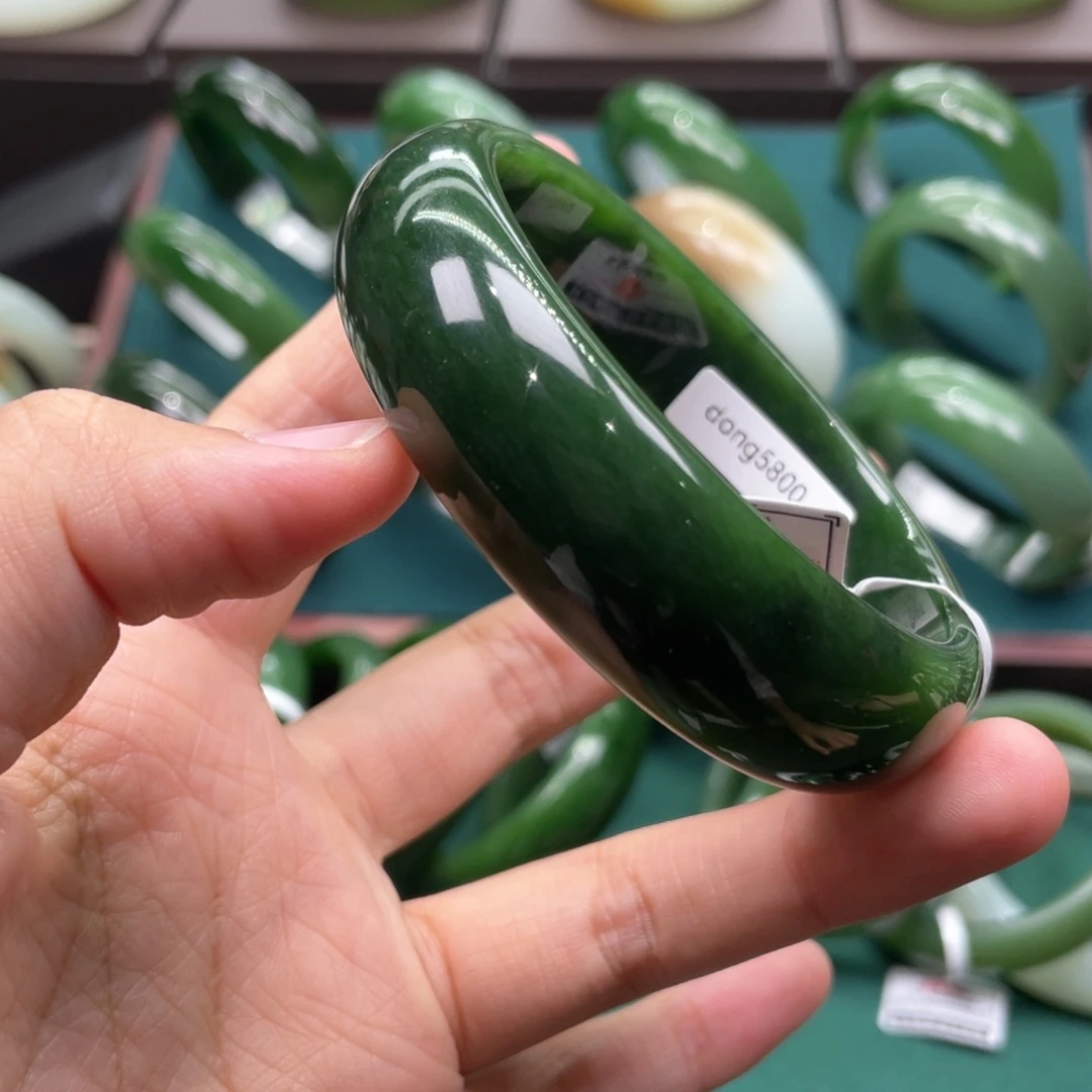 未镶嵌手镯和田玉（碧玉）59