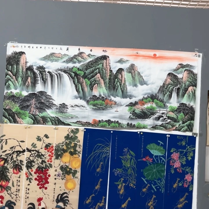 国画唯*作品原文春月不离