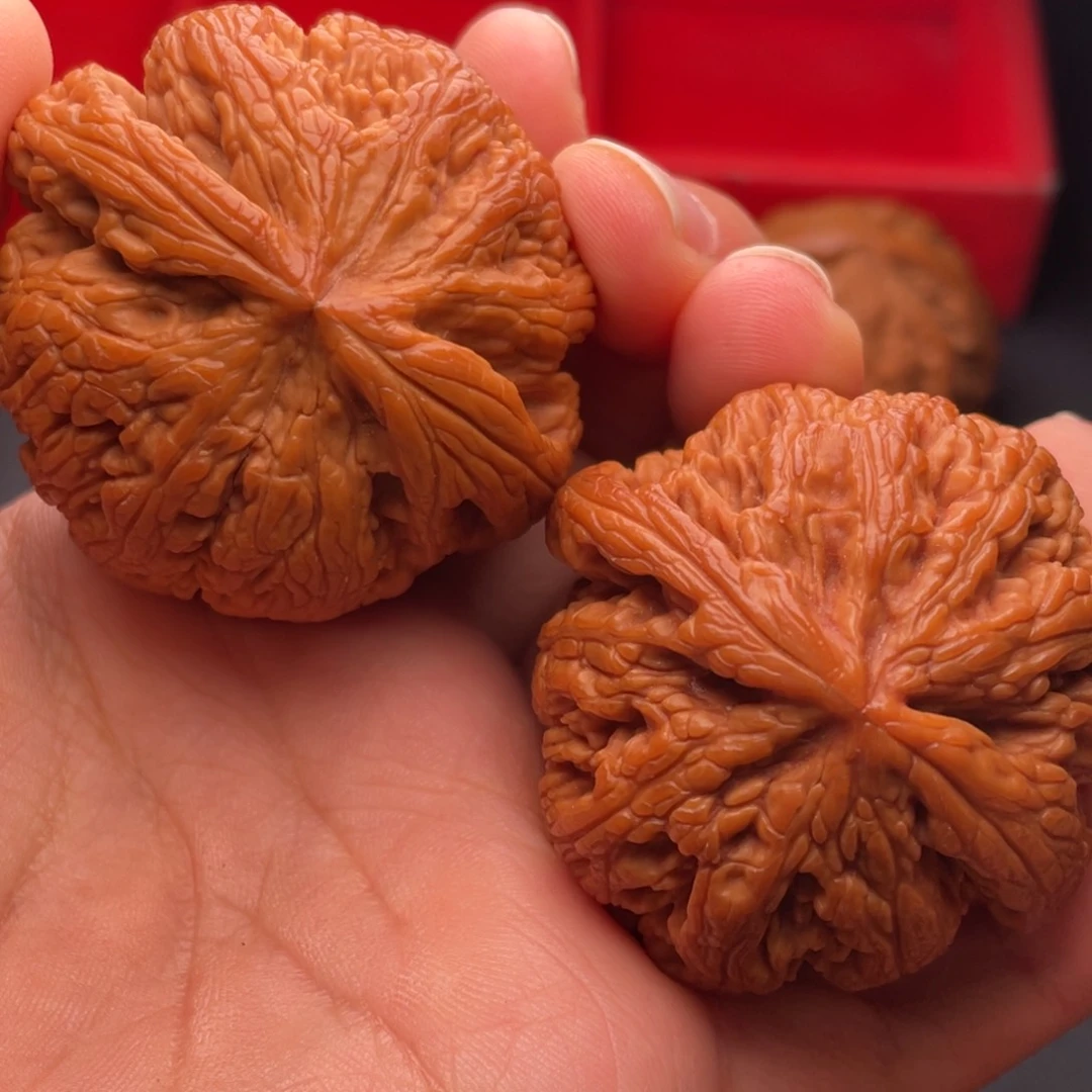 文玩核桃把件秦岭山脉