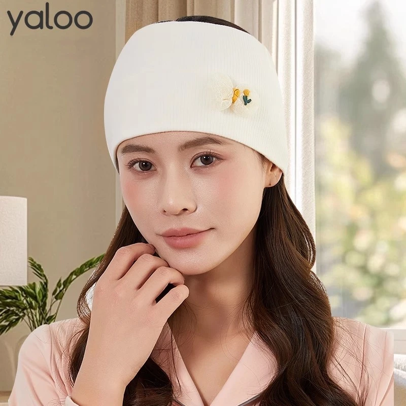 雅鹿月子帽孕妇产后亲子帽婴儿帽夏季薄款纯棉透气防风孕妇大头围