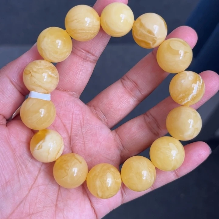 琥珀未镶嵌珠宝奇石M66号16+浓蜡妖花