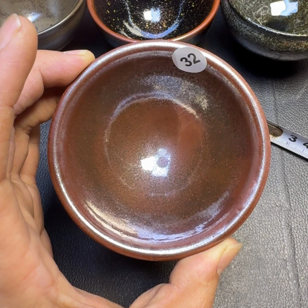 摆件古时茶器建窑建盏32