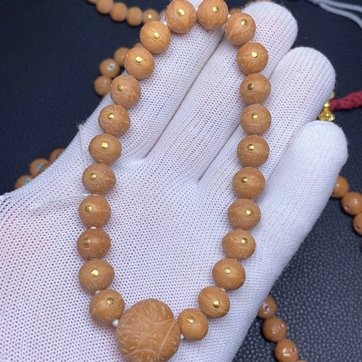凤眼菩提手串凤眼菩提实心籽金钉单圈