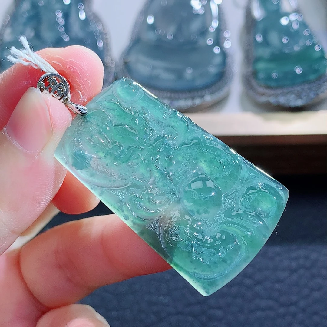 未镶嵌挂件翡翠翡翠
