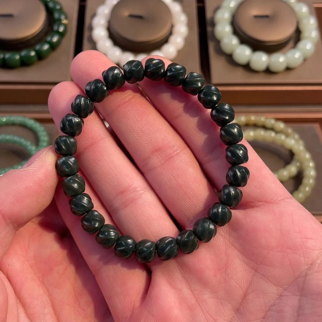 未镶嵌手串和田玉