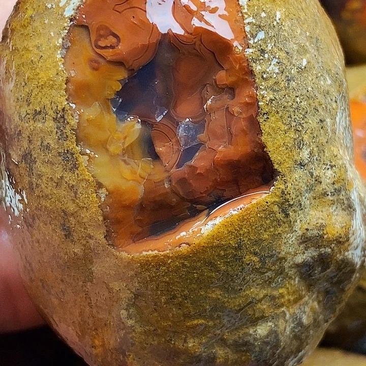 永***哥定制玛瑙未镶嵌战国红玛瑙定制不退不换