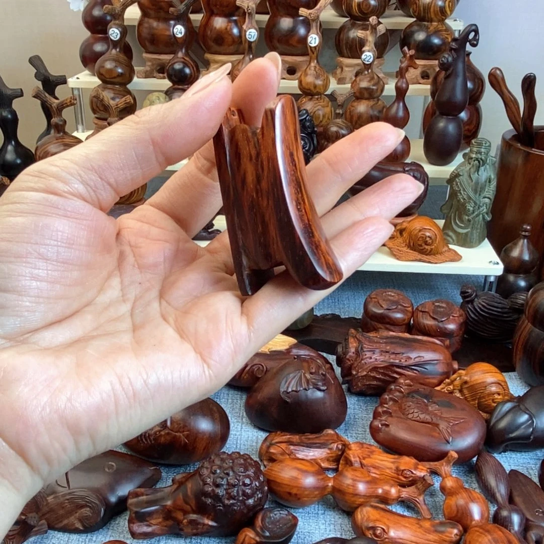 木卷***卷小叶紫檀升官发财手把