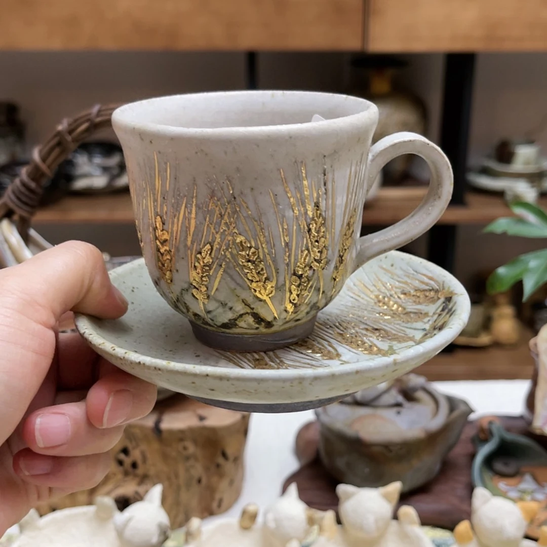 【闪购商品】瓷片咖啡杯好看好看