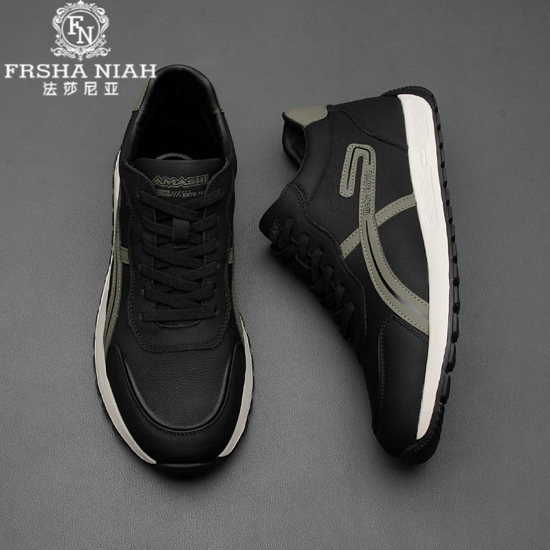 法莎尼亚时尚加绒阿甘鞋韩版百搭休闲鞋系带圆头舒适潮流厚底板鞋