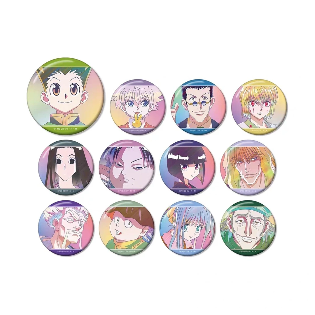 【霄霄谷子】全职猎人Ani-Art水彩clear label系列吧唧徽章盲盒