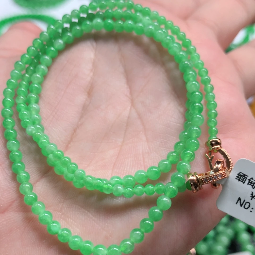 翡翠未镶嵌手链翡翠