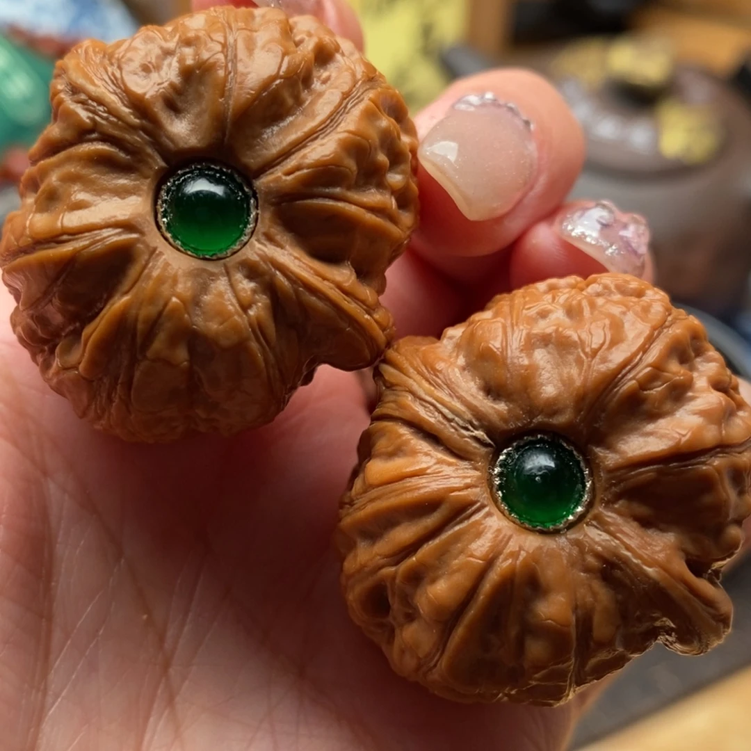 文玩核桃把件38尺寸全品平谷元宝