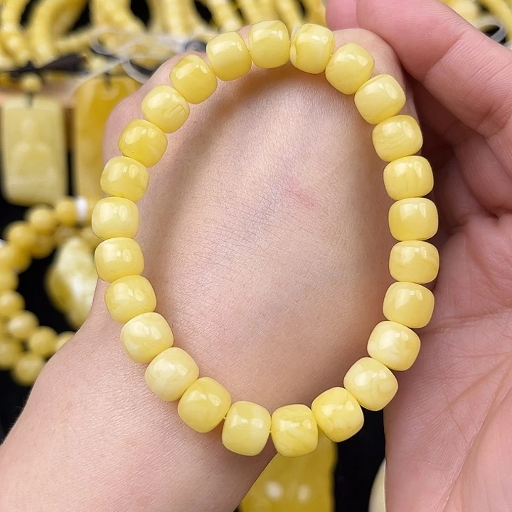 琥珀未镶嵌颈饰琥珀，