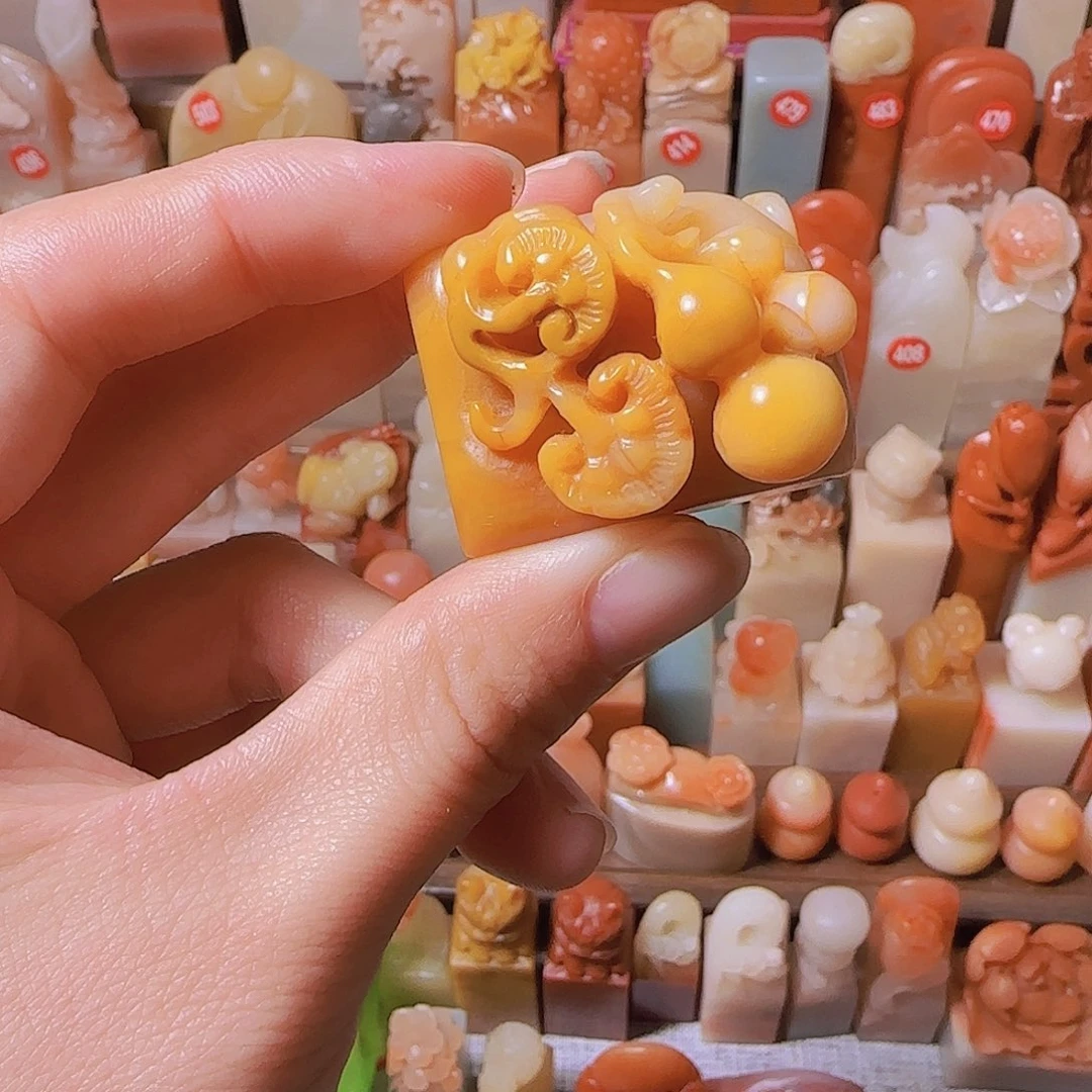 寿山石印石3.5✖️2.6包邮包刻