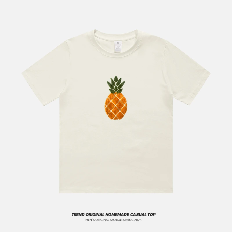 【T恤系列】菠萝菠萝230g精梳棉男女同款短袖 soinku