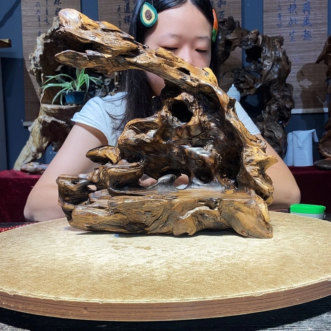 小***鱼001株木随行的小根艺