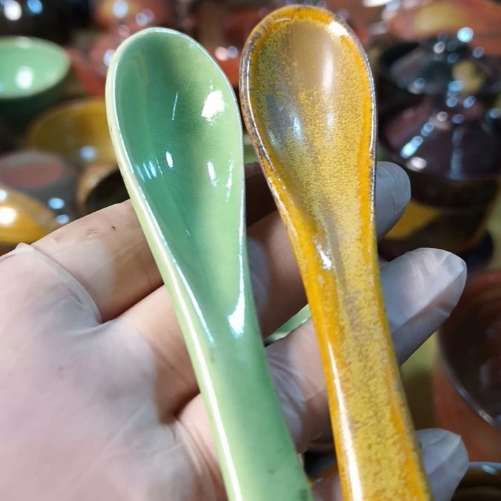 晶***莹瓷片磁州窑五厂盘碗壶杯有瑕疵