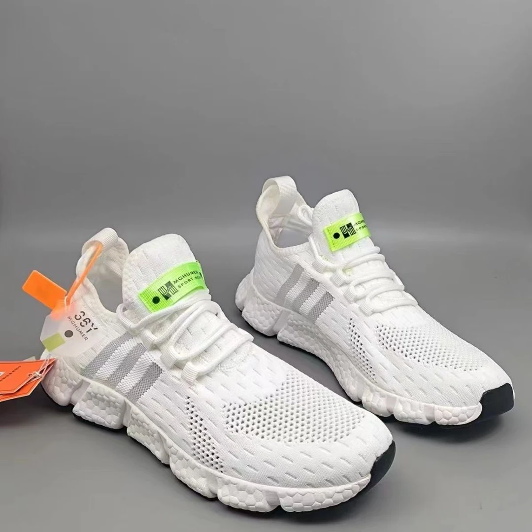 36y夏季爆米花跑步运动透气网面软底男女休闲鞋轻便运动鞋学生