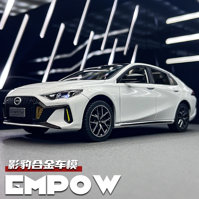 影豹车模仿真合金收藏轿跑金属汽车模型1:24玩具男孩礼物收藏摆件