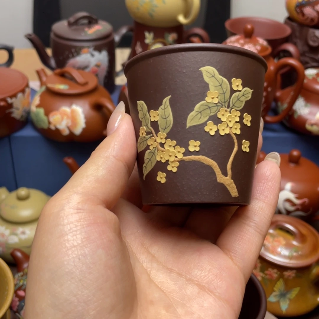 茶杯紫砂紫砂主人杯100cc