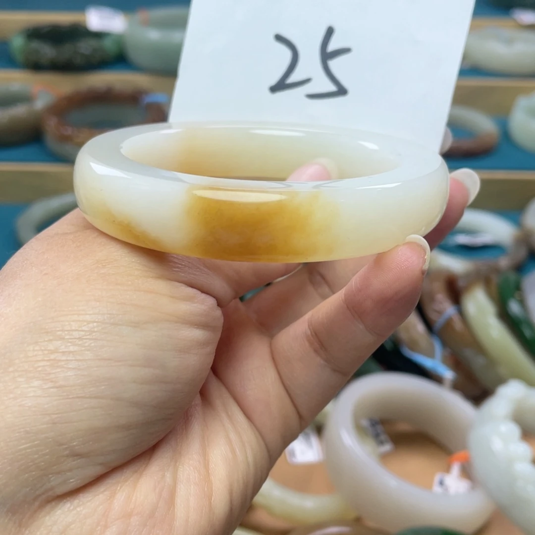 未镶嵌手镯和田玉圈口58