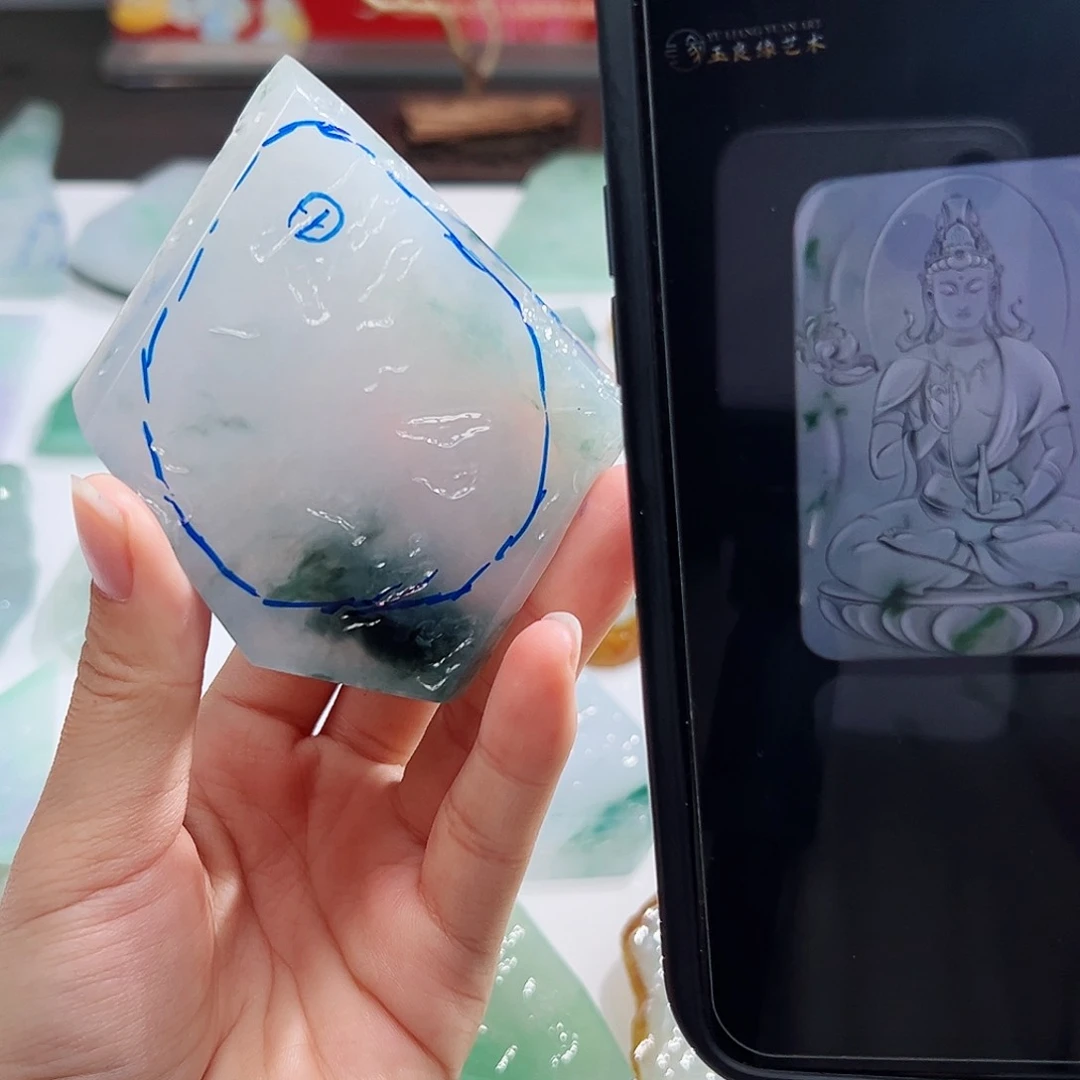 定制翡翠未镶嵌翡翠