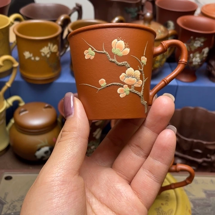 紫砂茶杯紫砂主人杯