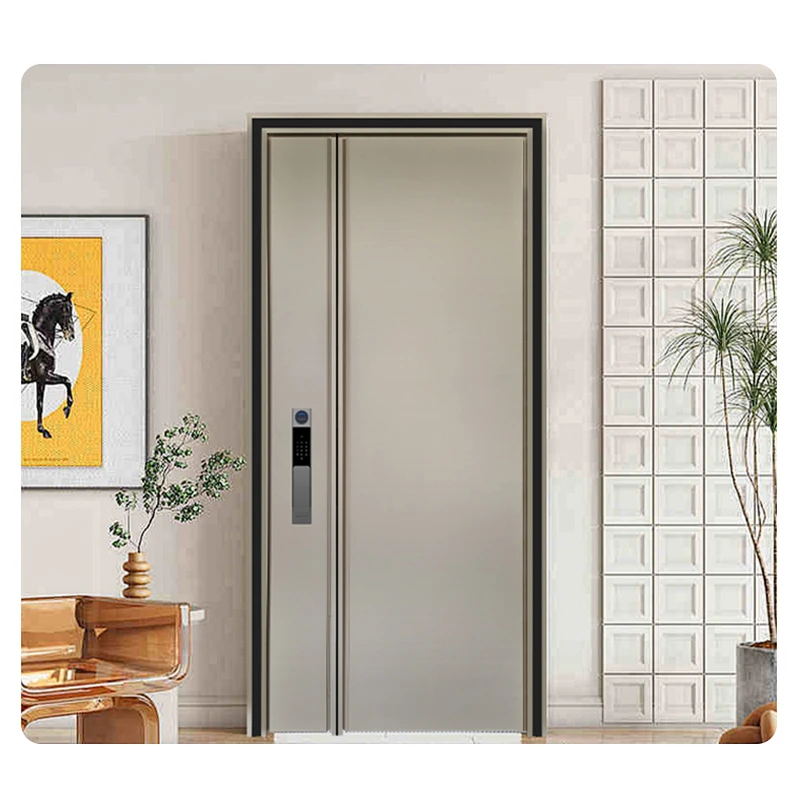 小帅甲级智能安全门防盗门入户门单门子母门加高门楣家用