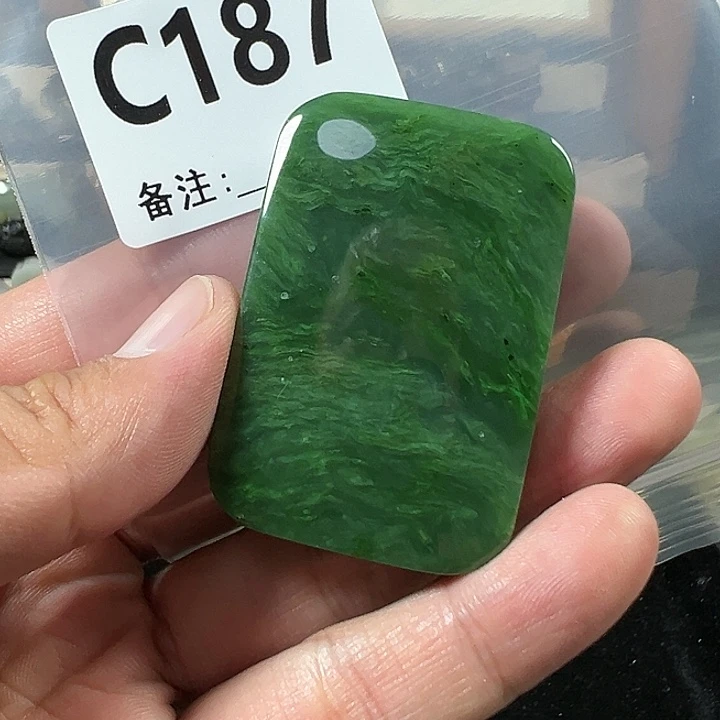 未镶嵌和田玉珠宝半成品