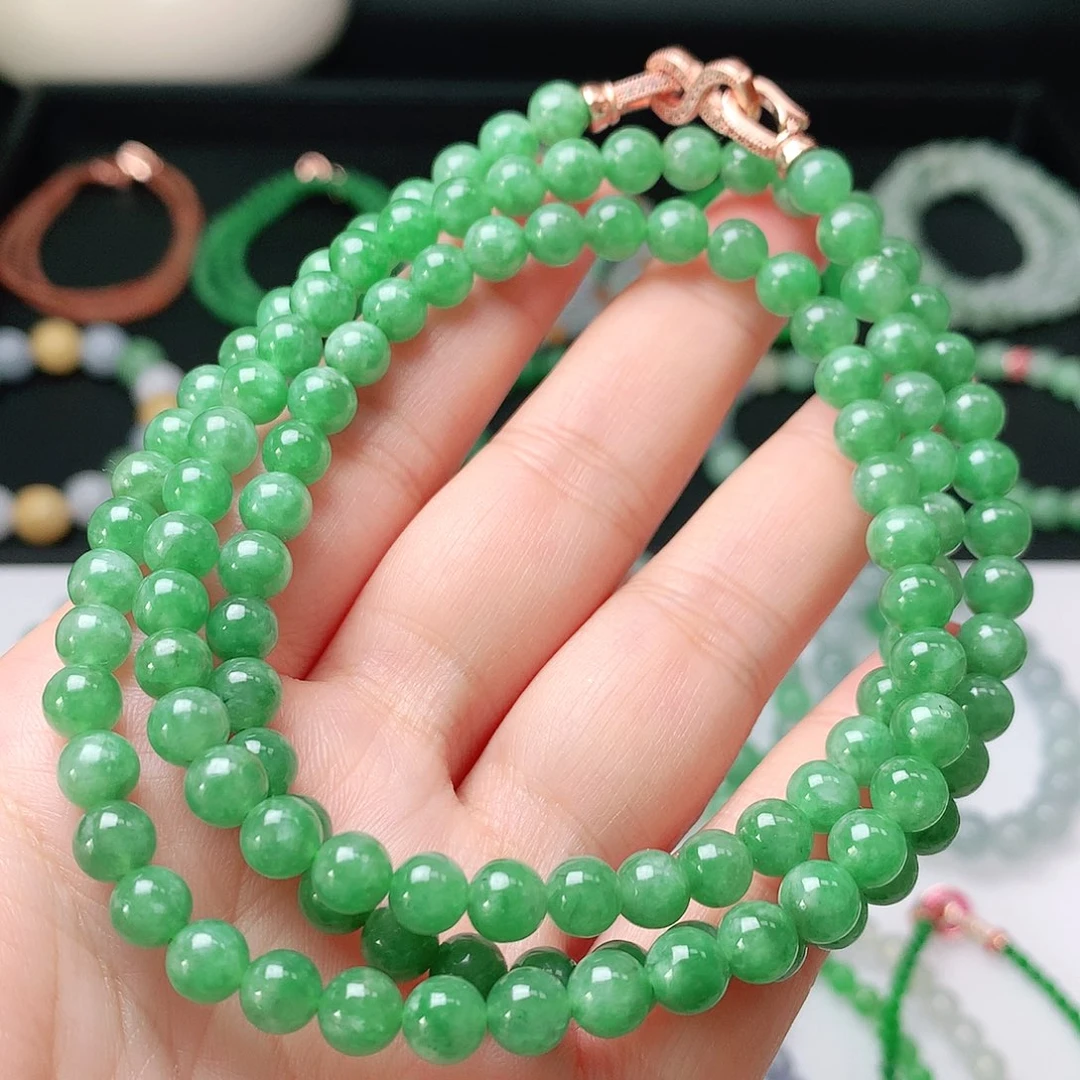 翡翠未镶嵌手链翡翠