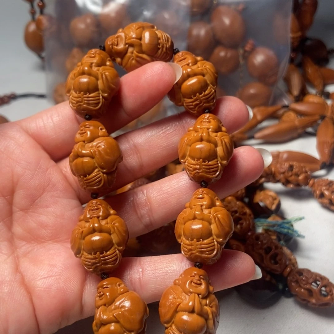 橄榄核手串/手链长久弥勒20