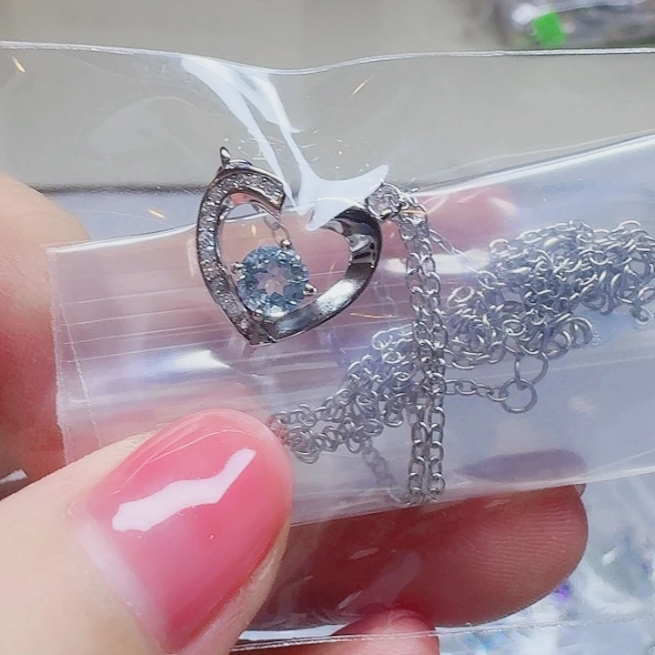 吊坠925银合成立方氧化锆