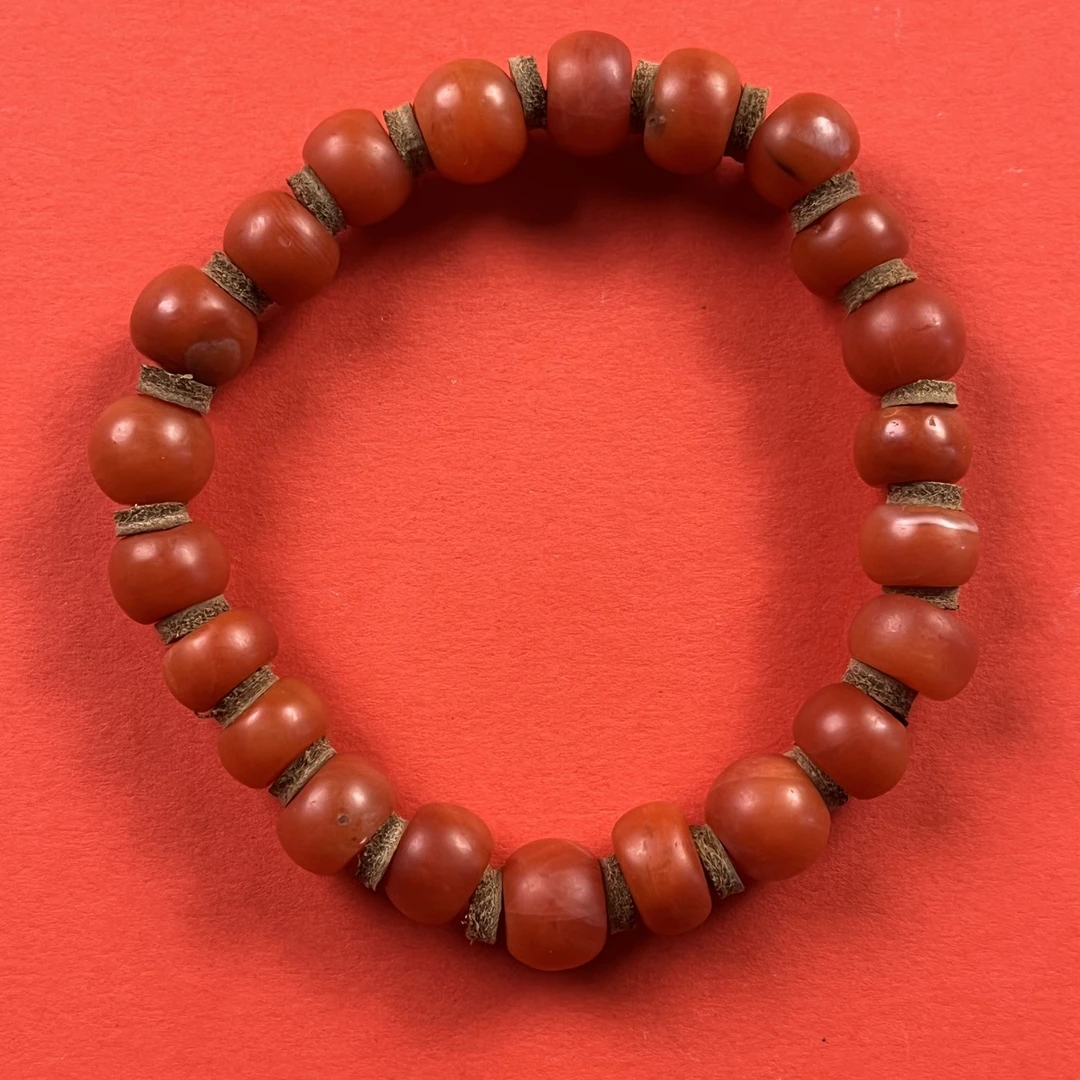 甘南南红手串（精品）6246