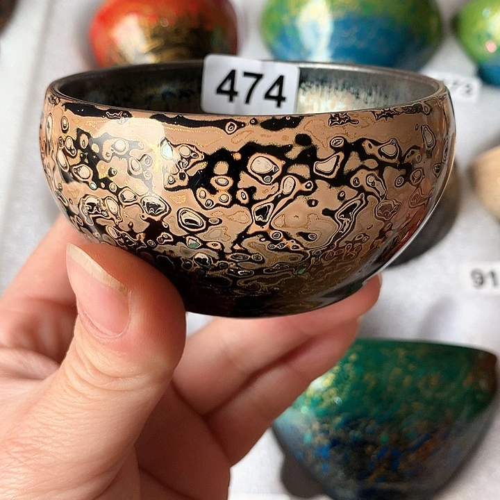 茶盏建盏大漆，全手工制作