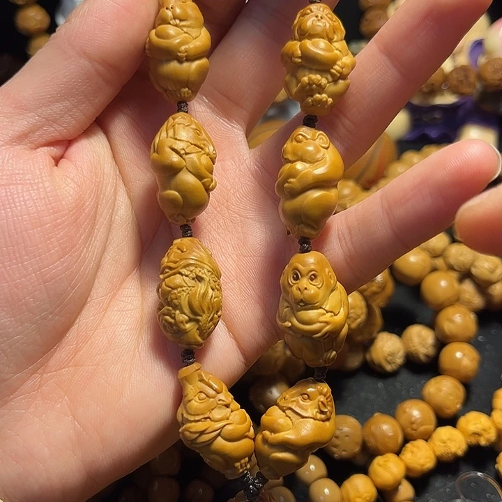 橄榄核手串/手链十二生肖