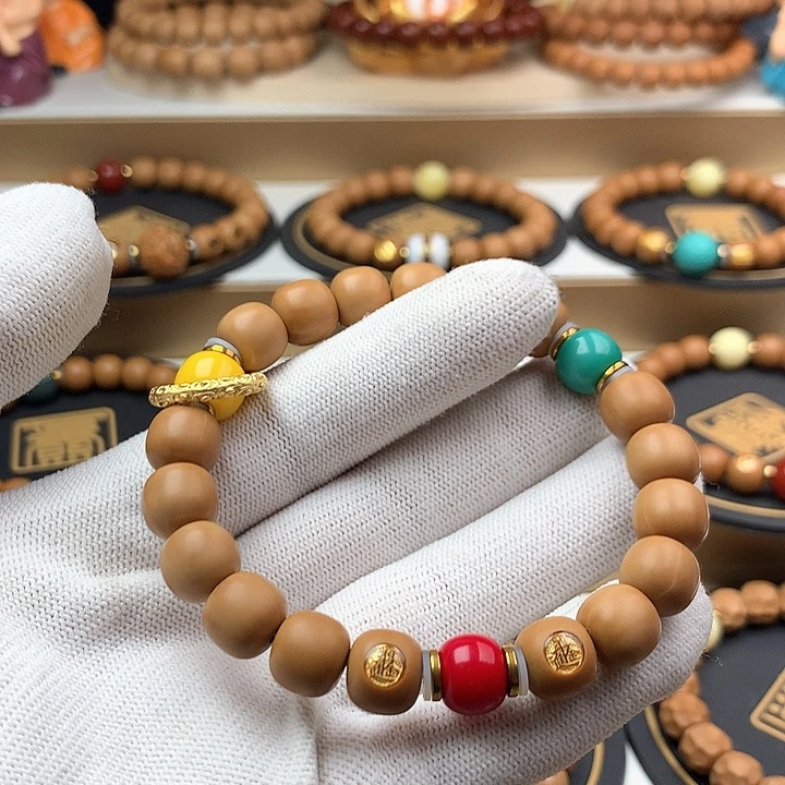 猴头核桃手串李*均四配双标