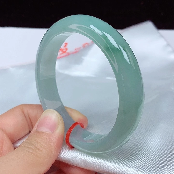 未镶嵌手镯翡翠54圈