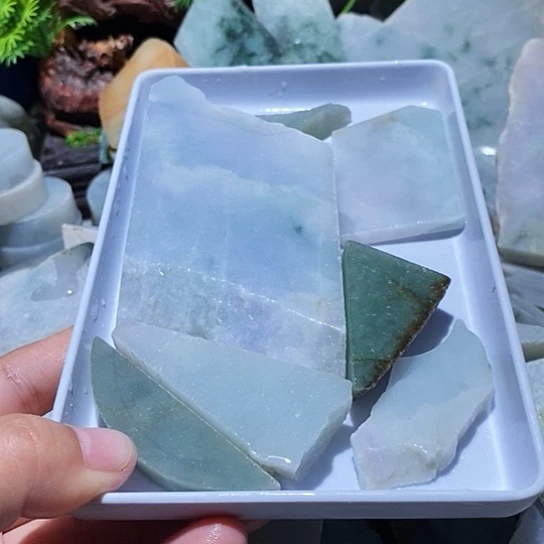 翡翠散珠边角料103